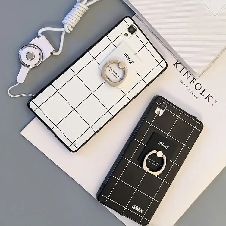 OPPOr7splus mobile phone shell diamond mirror bracket R7S silicone pearl lanyard R7 luxury female | Компьютеры и офис