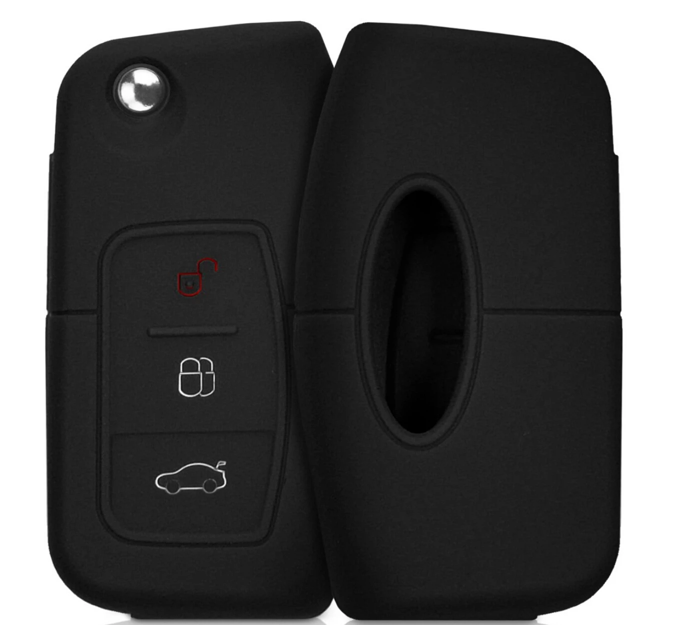 3 кнопки дистанционного силиконовый автомобиль брелок чехол для ключей Ford Focus 2016