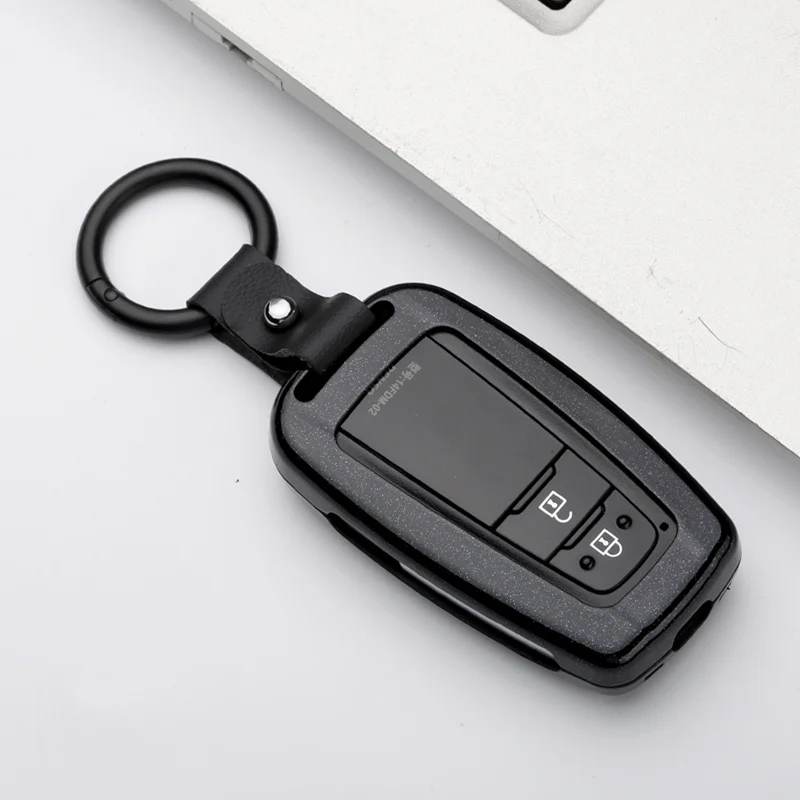 Zinc Alloy Classic Car Key Case Cover For Toyota CHR C-HR Prado Camry CHR Prius Corolla Auto Key Shell Keychain - Название цвета: E Star