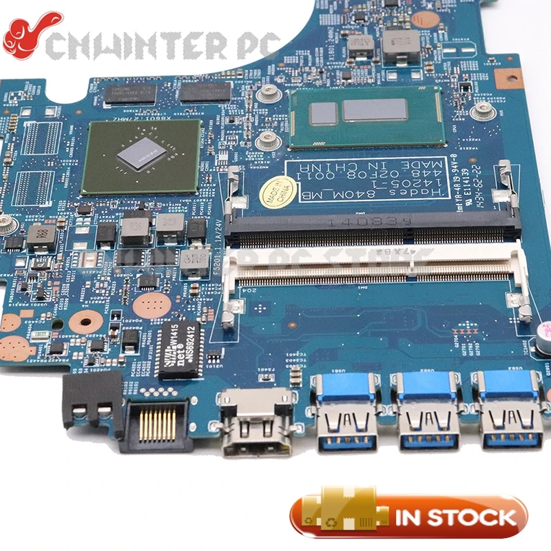 NOKOTION NBMQK11003 NBMQK11003 448.02f080011 для acer Aspire VN7-571 VN7-571G материнская плата для ноутбука SR1EF I5-4210U cpu 840M GPU