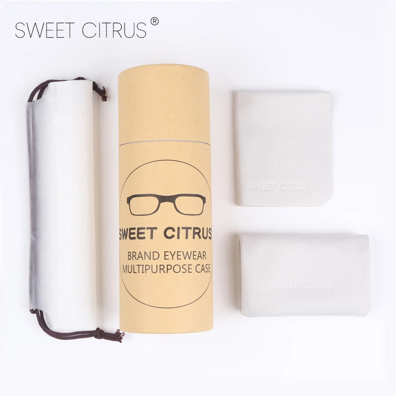 Милые цитрусовые ретро модные круглые очки оправа женские оптические линзы