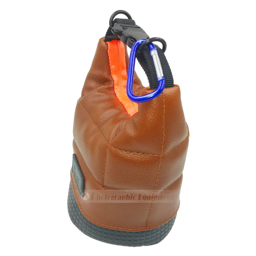 Новый чехол для объектива камеры PU Сумка хранения подходит Canon Nikon Sony Pentax Fujifilm