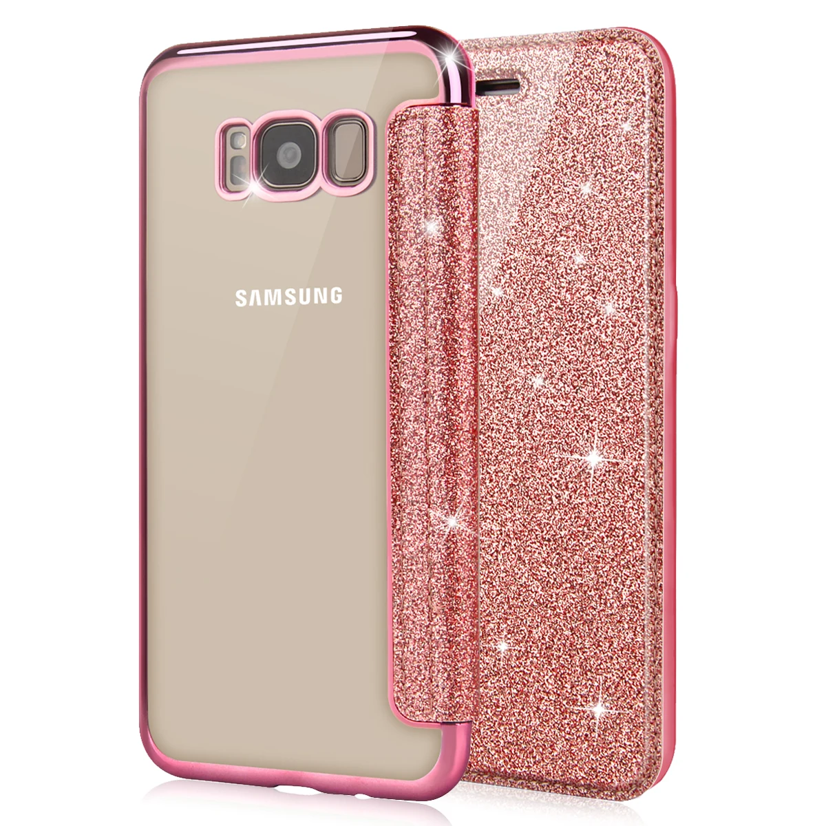 Yokata флип чехол на мобильный телефон для Samsung Galaxy S8 плюс Чехол кожаный бумажник