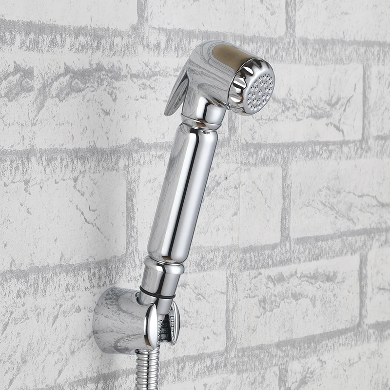 MAIDEER хромовый медный распылитель из твердой латуни ручной для унитаза и биде