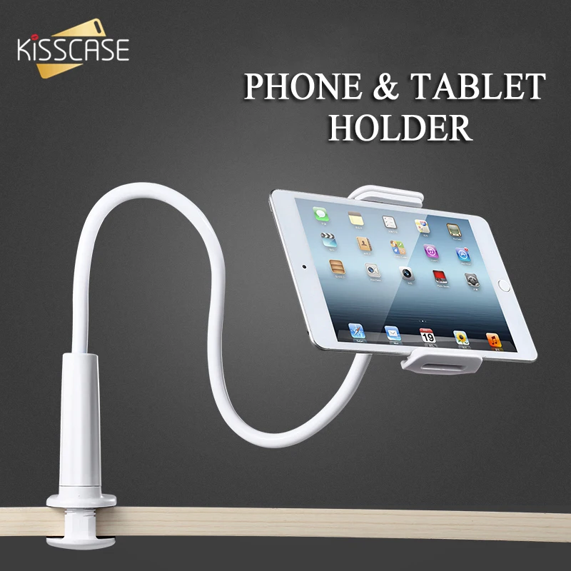 KISSCASE гибкий держатель для планшета телефона Подставка iPhone 6 7 9 X iPad кровать
