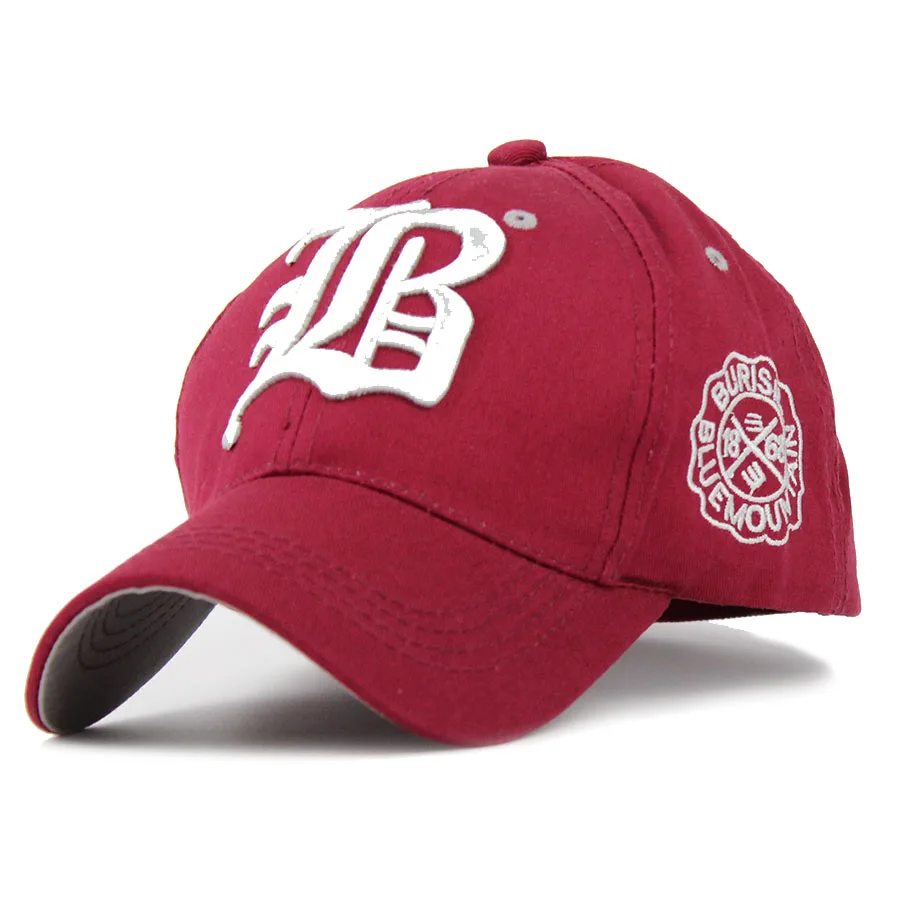 Мода письмо EB бейсболка Snapback шляпа папы костяная Gorras Casquette летние шляпы от солнца полностью закрытые кепки для мужчин женщин JS005 - Цвет: Red