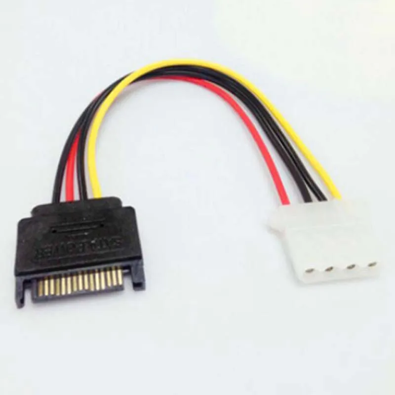 10 шт. SATA шнур питания разъем к IDE кабель последовательный Sata линия обратная 15pin