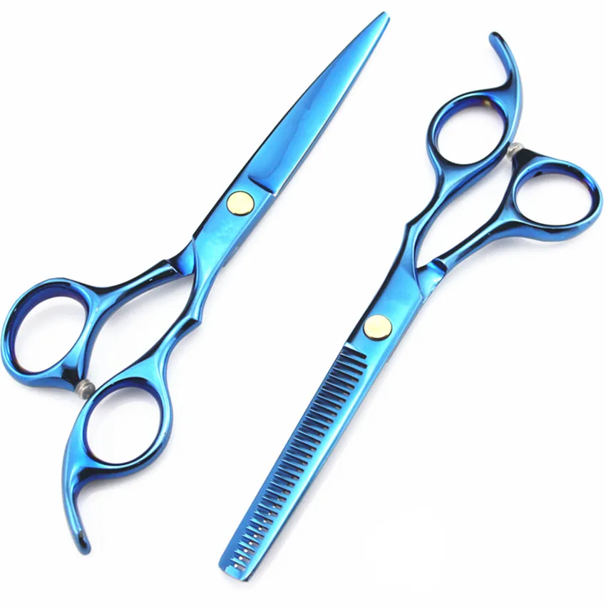 Professional 6 inch japan 440c hair scissors Cutting shears salon scissor thinning sissors barber makas hairdressing | Красота и
