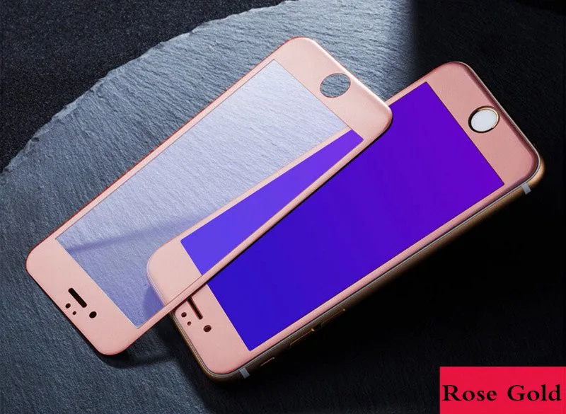 RONICAN 9H 3D полное покрытие Anti Blue Light закаленное стекло Защита экрана для iPhone 7 plus