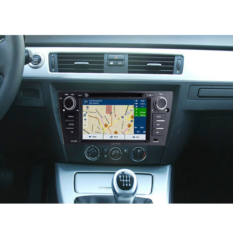 Емкостный 7-дюймовый сенсорный экран автомобильный gps навигатор для BMW E90 E91 E92 E93