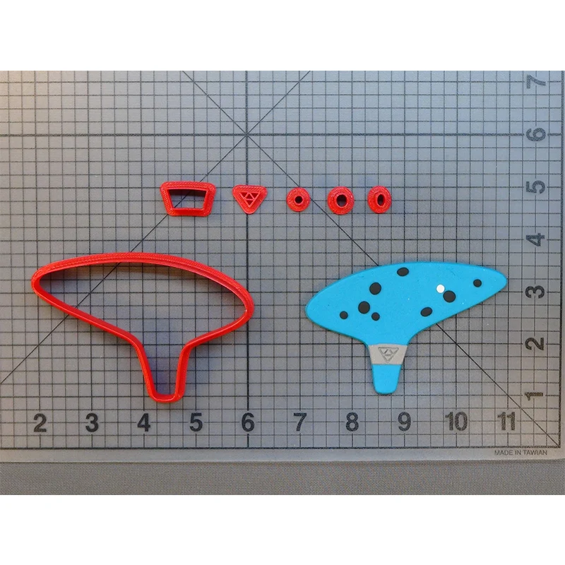 Видео игры Легенда о Zelda Окарина печенья торт украшения инструмент на заказ 3D