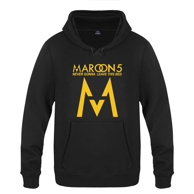 Рок-группы Maroon 5 толстовки для мужчин в стиле хип-хоп флисовый пуловер с длинными