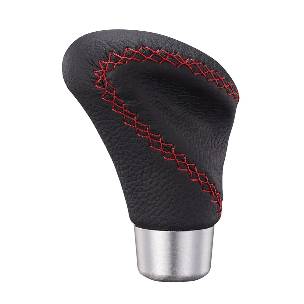 

Manual Gear Shift Knob Transmission Transmission Car Handle Shifter PU And Aluminum Gear Stick