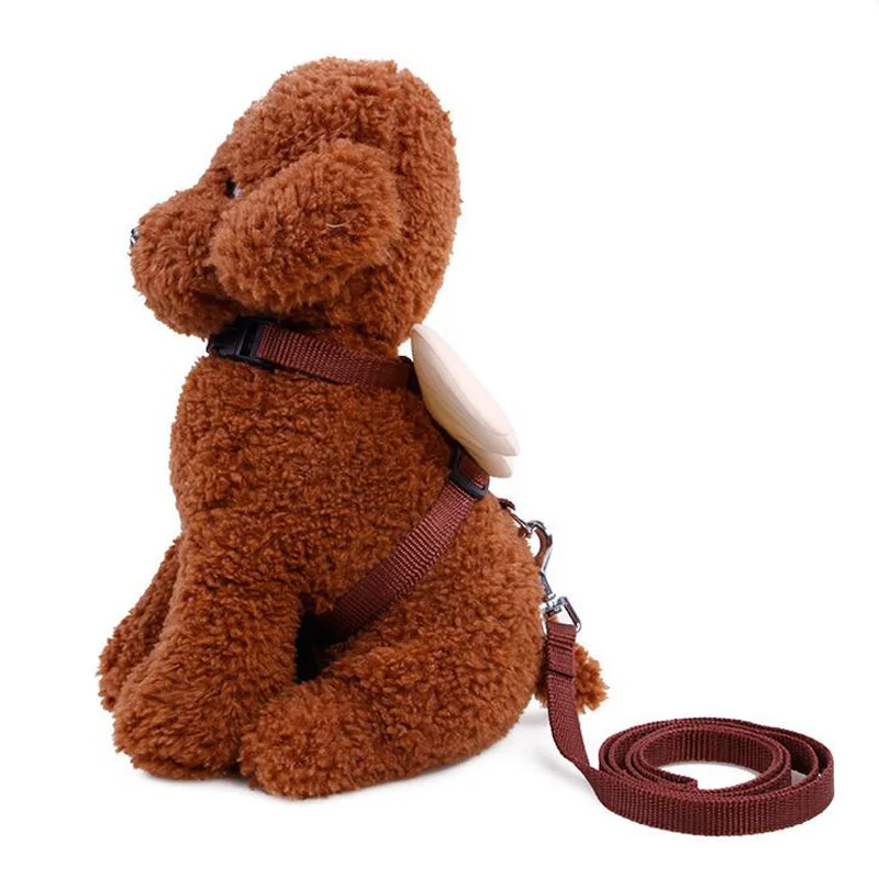Luxury Angel Wings Dog Harness and Leash Set Design Nylon Chest Strap Lead Leashes For Small Dogs Walking Jogging 20E | Дом и сад