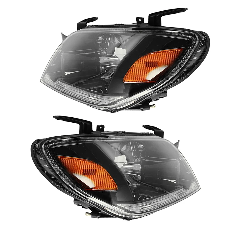 Autoleader 2 шт./компл. передняя фара фары в сборе Комплект ABS 12v авто фары для MITSUBISHI Outlander 2003-2005