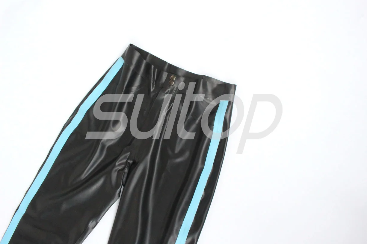 Мужские резиновые джинсы с застежкой спереди 0 4 мм|rubber trousers|mens rubber jeanslatex men trousers |