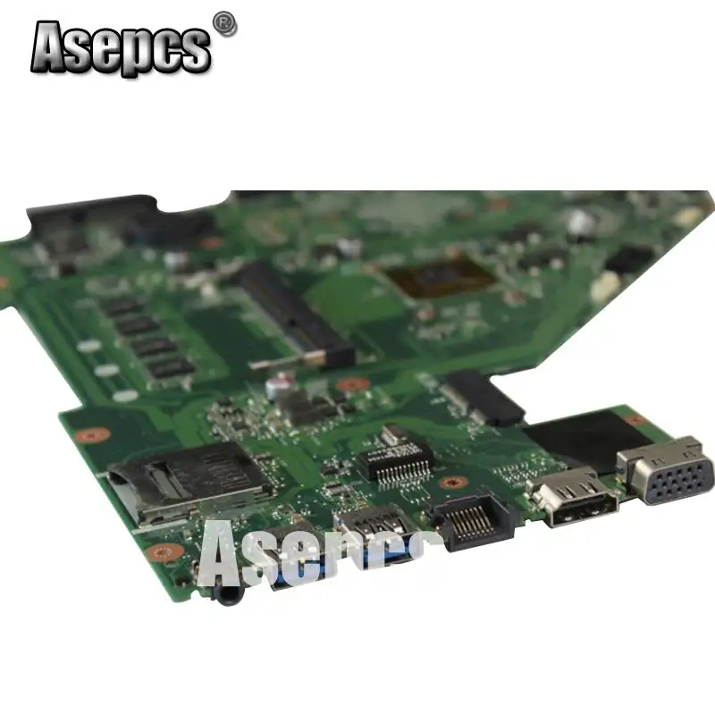 Asepcs X550WA материнская плата для ноутбука 4G RAM E1 2100 CPU For Asus X550WAK X550WE X550W тестовая