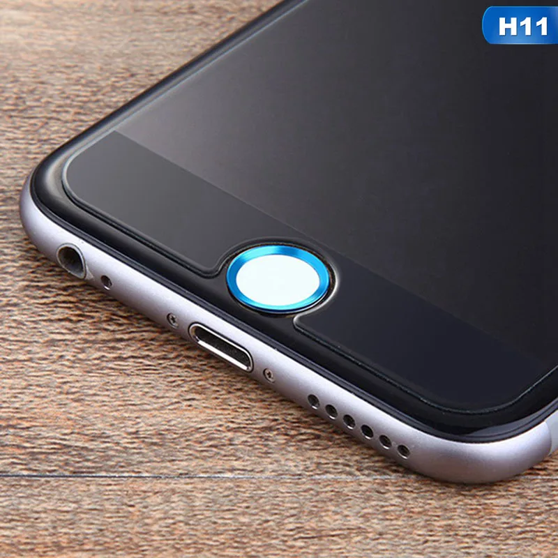 Наклейка на кнопку «домой», защита для клавиатуры, колпачок для IPhone 5S, 5, SE, 4, 6, 6 S, 7, 8 Plus, кнопка разблокировки отпечатков пальцев, сенсорный экран