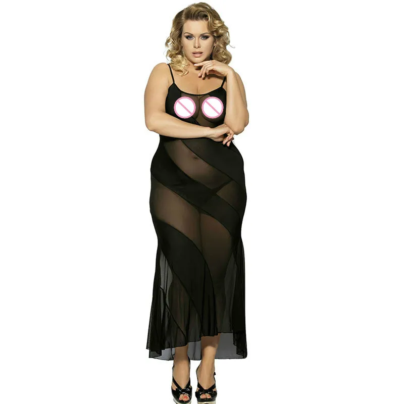 Женская кружевная ночная сорочка Размеры S M L XL XXL XXXL 2XL 3XL 4XL|lingerie nightgowns|plus sexy lingeriesexy