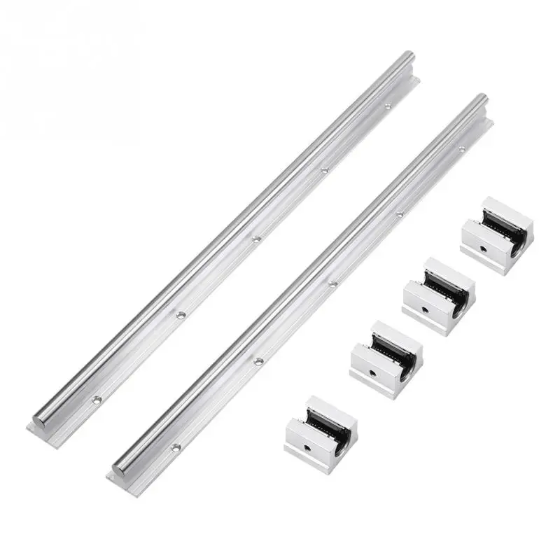 2 шт./лот SBR12 500mm 12 мм линейные подшипники направляющие валы с 4 шт. SBR12UU блоки лучшее