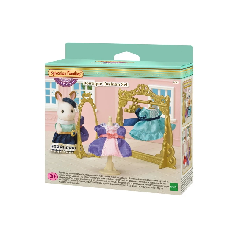 Набор аксессуаров для кукольного домика Sylvanian Families Модный комплект из бутика без