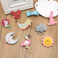 1 pc children beautiful princess baby bow knot girl hairpin cute hair accessories