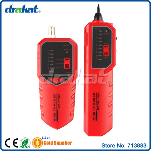 Чувствительный проводной трекер для RJ11 RJ45 BNC кабелей|wire tracker|cable trackerrj45 tracker |