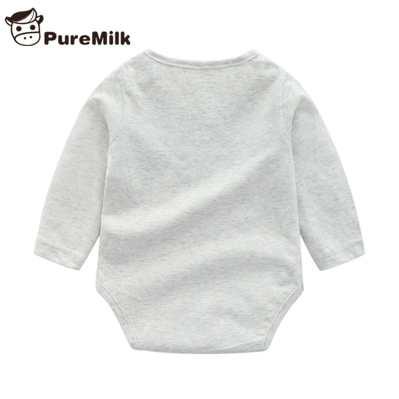 PureMilk/Одежда для новорожденных комбинезон с принтом и комбинезоны хлопковая