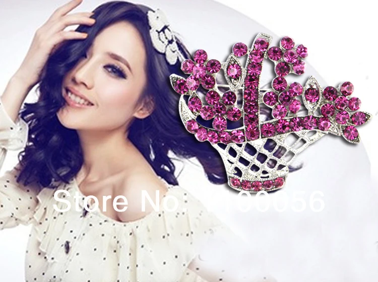 Минимальный заказ в течение 1-2 лет! Бесплатная доставка броши форме корзины с