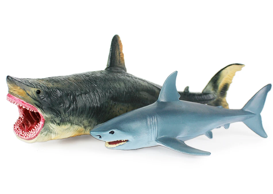 Wiben Sea Life Megalodon модель большая белая акула моделирование животных модель экшн и игрушки Фигурки Коллекция подарок для детей