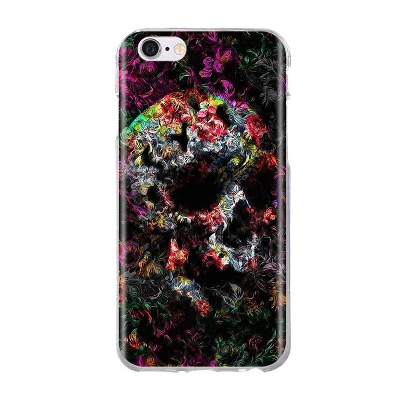 Силиконовые чехлы для iphone 6 6s 7 чехол телефона 5 5S SE с 3D рисунком мягкий тонкий из