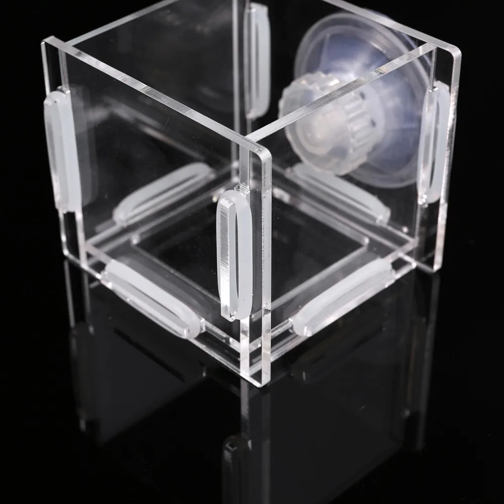 Рыбная кормушка с резервуаром аквариум чаша для кормления креветок блюдо на