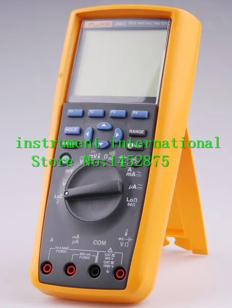 Fluke 289C True rms промышленный мультиметр для регистрации с новым трендом F289C|Детали и