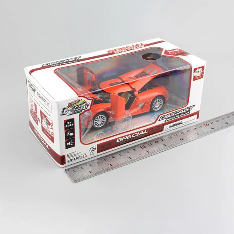 

Toys & Hobbies 1:32 Scale Koenigsegg Diecast Black/Blue/Green/Orange 4 Colors Car Model Toy Collection Gift w/Sound Light
