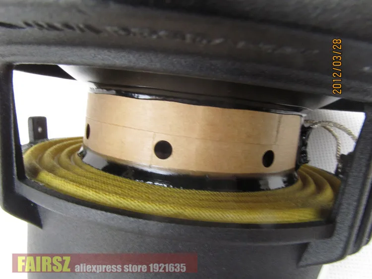 2 шт./лот, HiVi D6.8B, 6,5 дюйма, midium, басовый громкоговоритель, динамик, литая алюминиевая рама, 8 Ом, 120 Вт