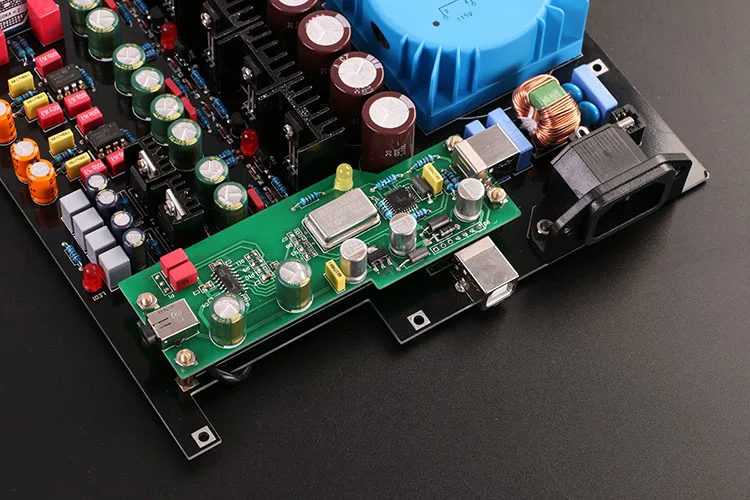PCM2706+ ES9023 HIFI аудио ЦАП Плата/декодер плата/усилитель карты расширения/бездонный шум для A2 усилитель для наушников