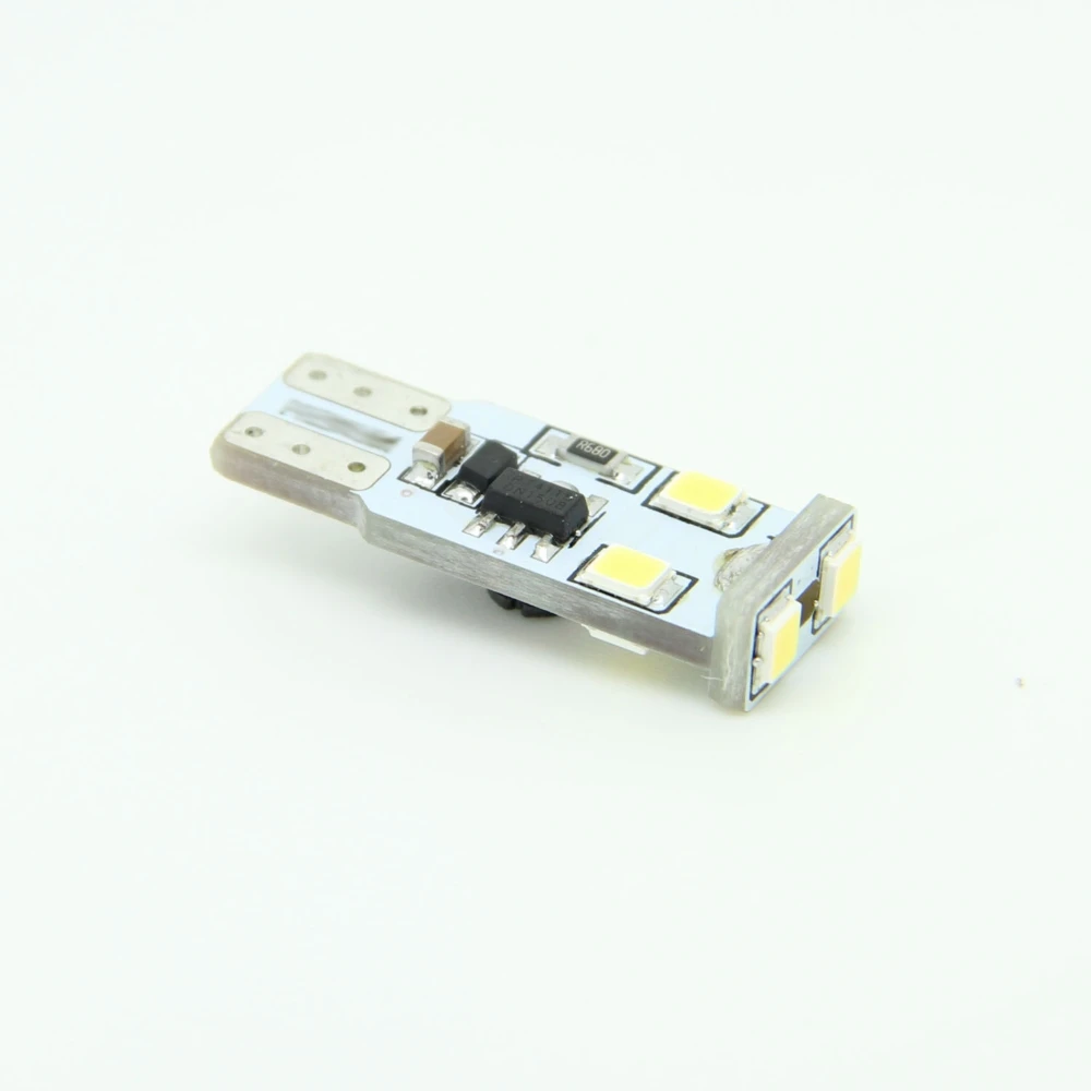 2шт Bosmaa T10 Canbus 6SMD2835 светодиодный фонарь для парковки или номерного знака ширина