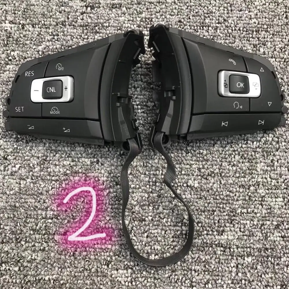Многофункциональные кнопки на руль для Vw Golf 7 Passat B8 5G0 959 442 S GTI GT GTD R Rline GLI Sharan