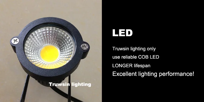 Водонепроницаемый светодиодный прожсветильник для уличного ландшафта под