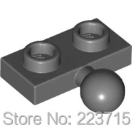 * Пластина 1X2 шар 20 шт DIY Просветленный блок кирпич часть No.14417 совместим с другими