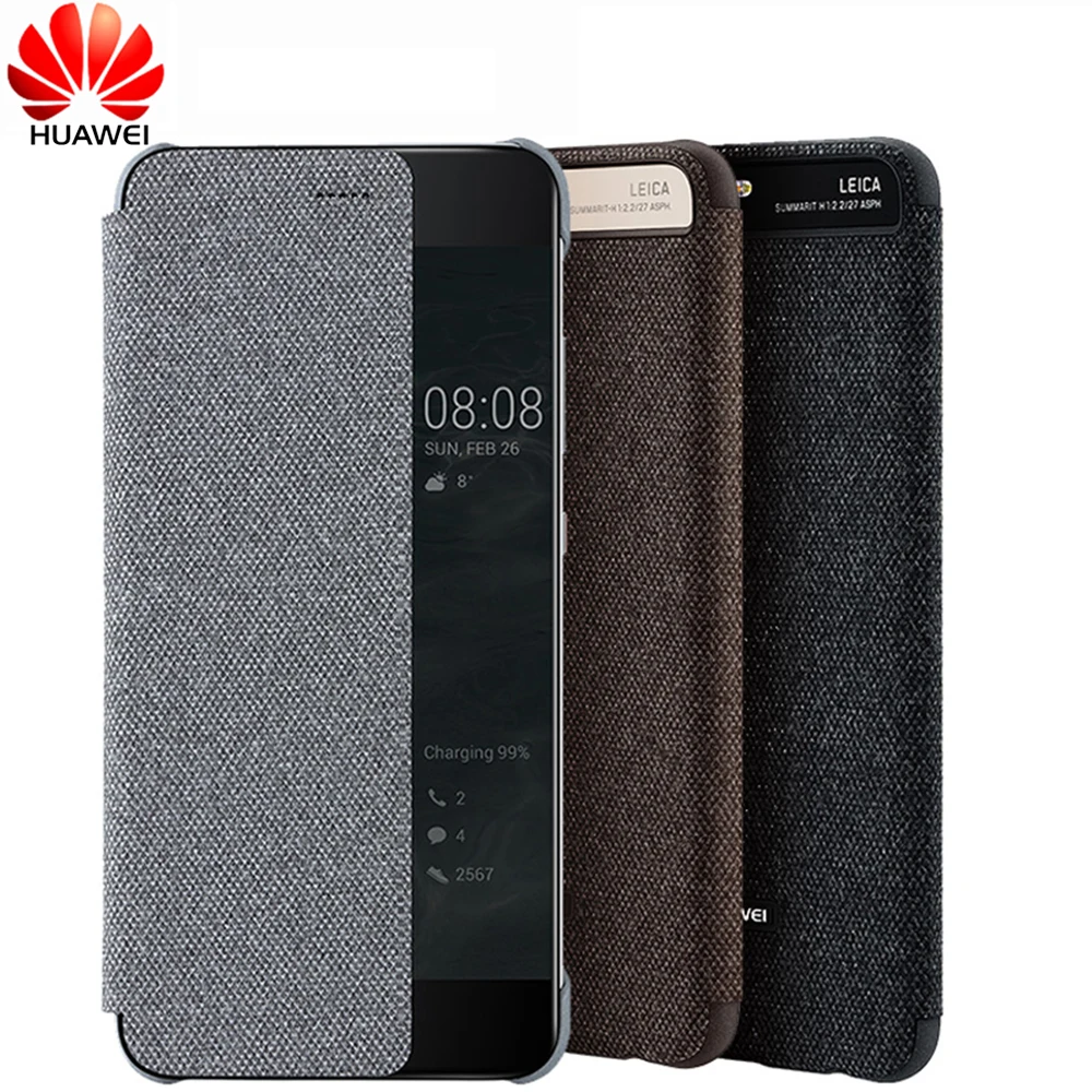 Чехол для huawei P10, Официальный роскошный смарт-чехол с окошком для просмотра, флип-чехол для huawei P10 Plus, чехол для huawei P10, защитный чехол, чехол