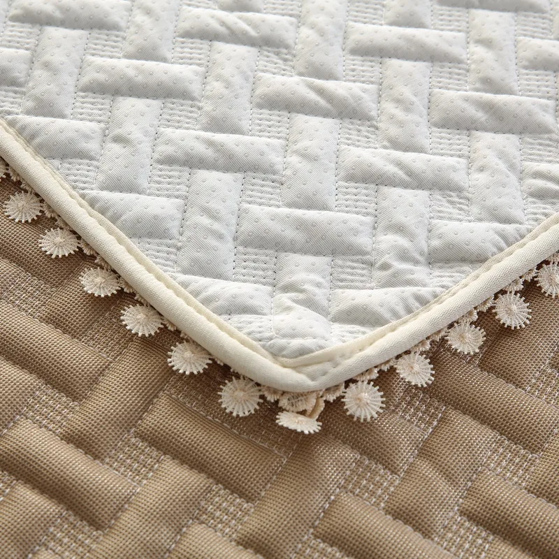 Всесезонная кружевная накидка для дивана однотонное кружевное полотенце