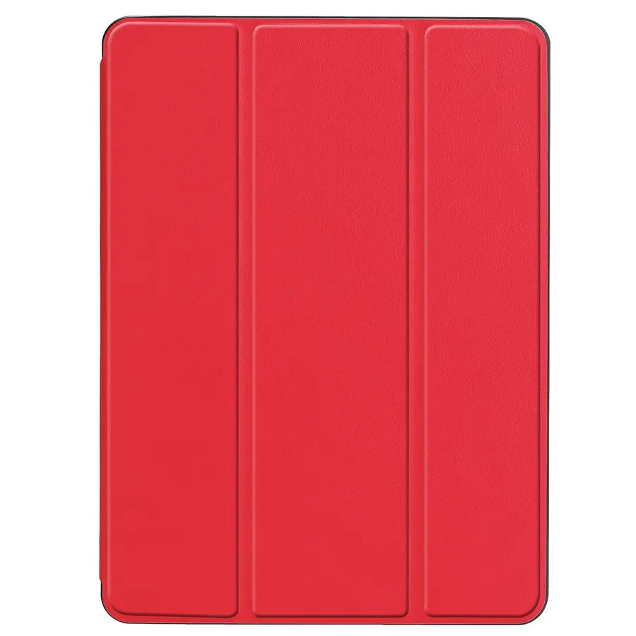 red Умный тонкий ТПУ кожаный чехол для нового iPad Air 3 10,5 дюйма с карандашом-держателем для ipad pro 10,5 Чехол+ пленка+ ручка - Цвет: red