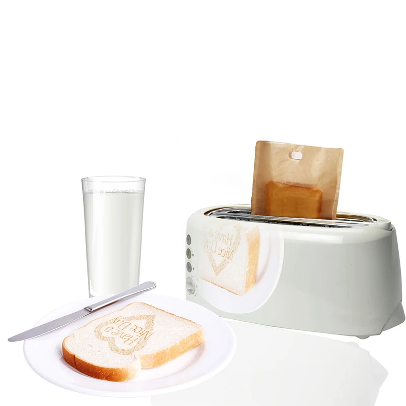 Антипригарные пакеты для тостера Bluedrop ПТФЭ сэндвичей Безглютеновые гриля и сыра