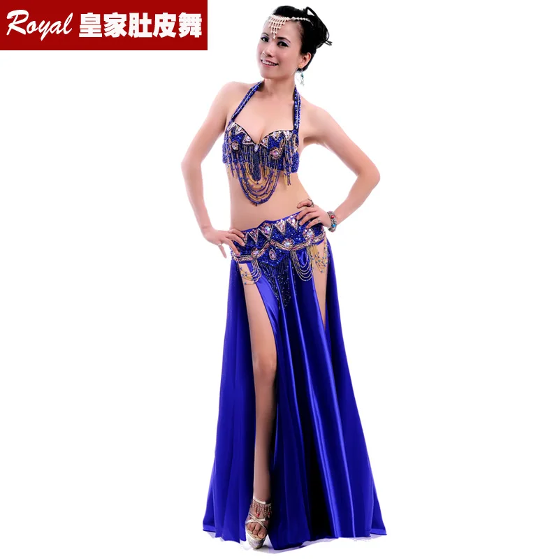 

Women Halter Bra belt Maxi Skirt belly dancing clothes professional belly dance costumes for women sexy belly dancing dress