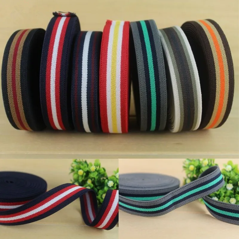 Высококачественные цветные латексные ленты 2 5 см с толстой эластичной лентой