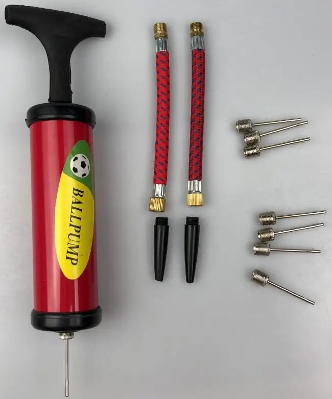 1pump set Actearlier Пластик рук воздушный шар насос/иглы бал вечерние шар футбол Надувное воздушный насос для Футбол и баскетбол - Цвет: 1pump set
