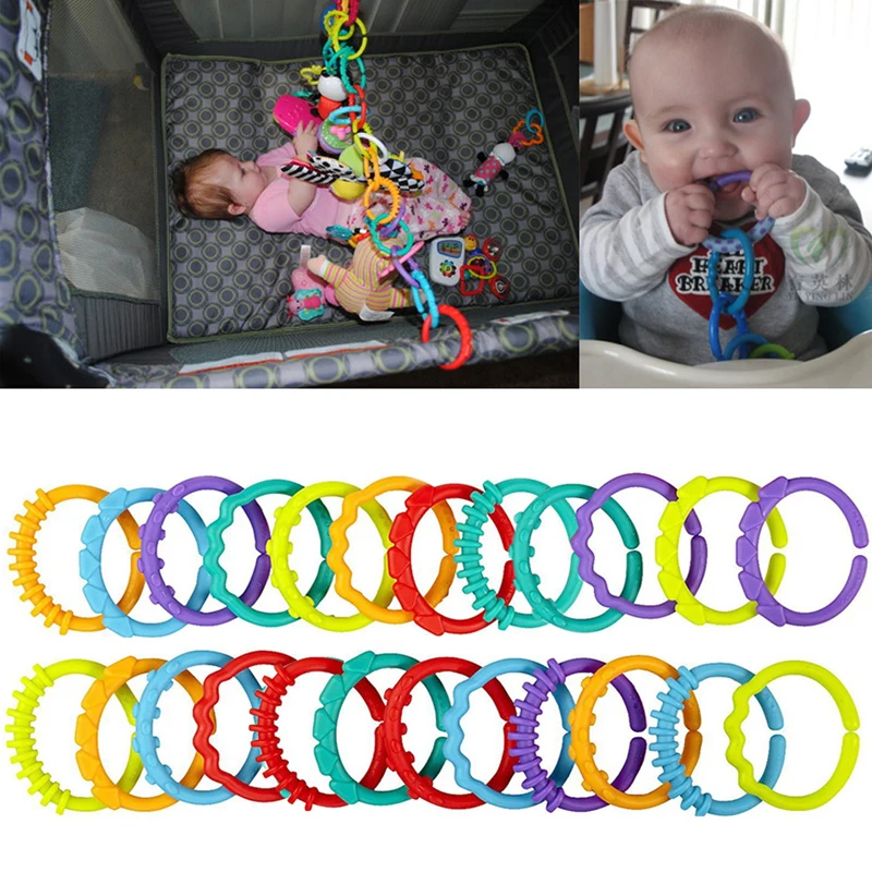 

24pcs Infants Baby Chewable Toothbrush Teether Teether Teething Ring Mouth Toy