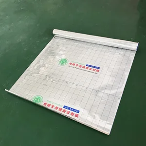 Изоляционная зеркальная Отражающая пленка из алюминиевой фольги толщиной 0,06 мм для подогрева пола, энергосберегающая