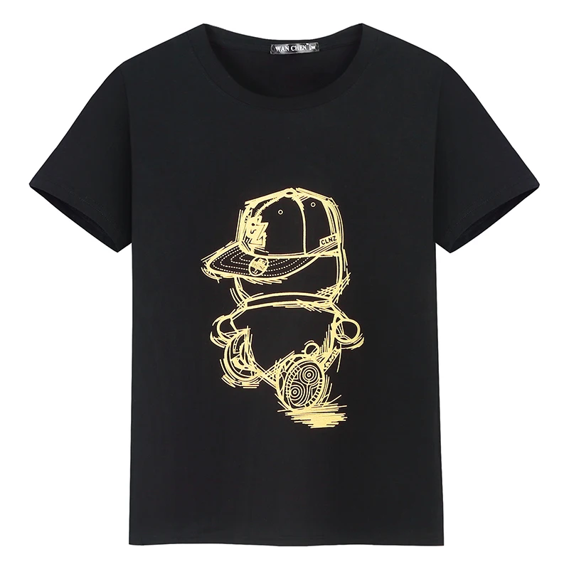 Новинка 2021 модная мужская футболка из чистого хлопка с короткими рукавами